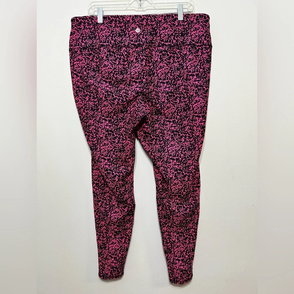Livi Active High Rise Speckled Print Activewear Leggings